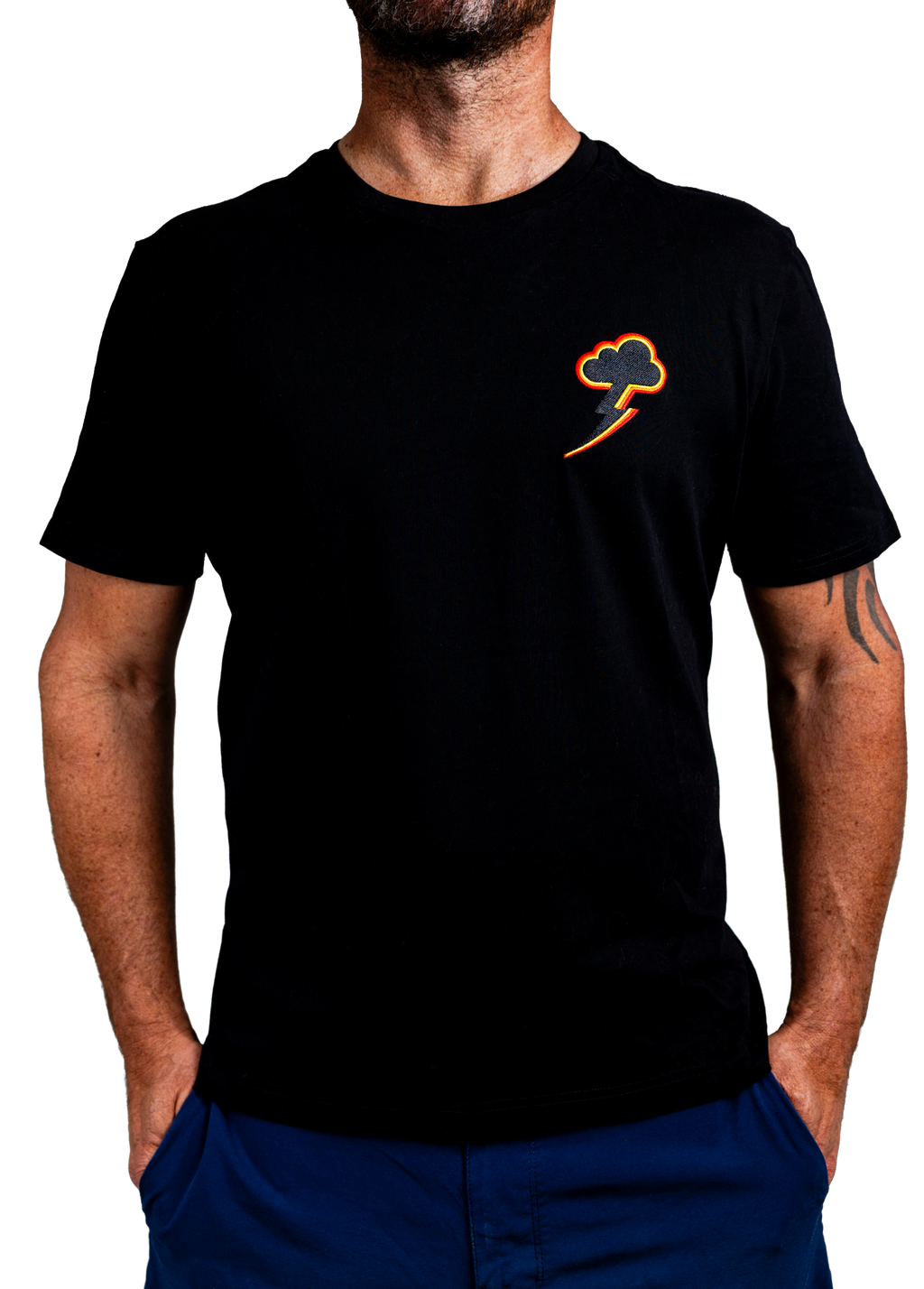 MIDNITE — Black Tee